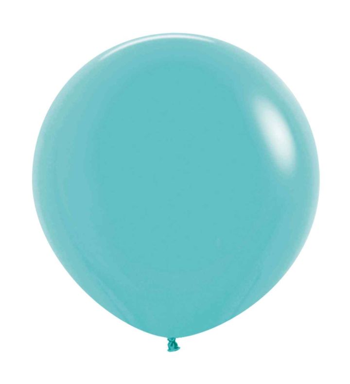 24" Sempertex Caribbean Blue 038 Fashion Latex 3ct