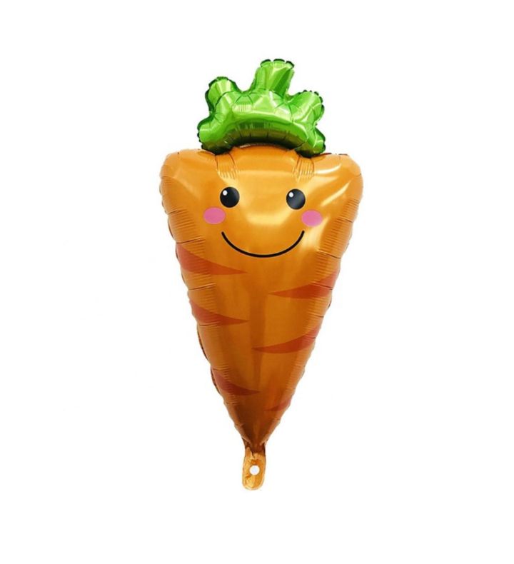 Carrot Bamboo Party 80 x 41cm Foil Balloon