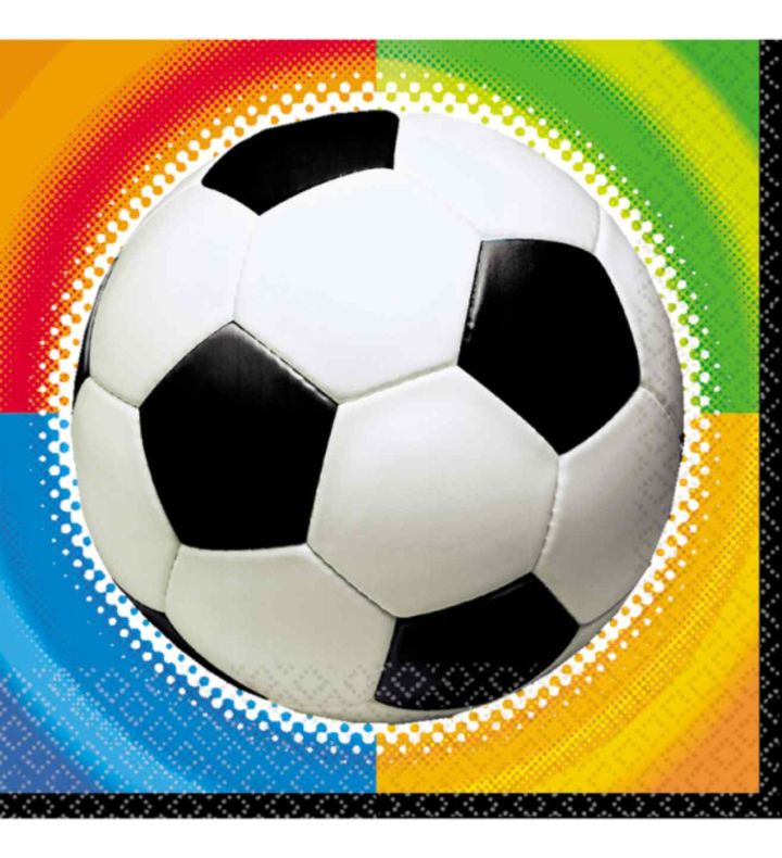 Championship Soccer Napkin 16PCS