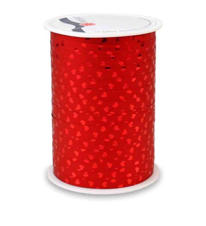 Cherie Red Ribbon 10mm x 100m