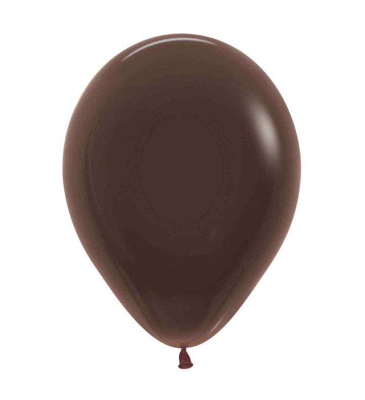5" Sempertex Chocolate 076 Fashion Latex Balloons 50ct