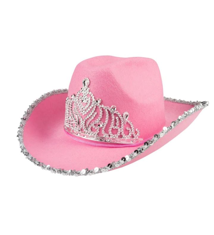 Cowboy Hat Glimmer Pink