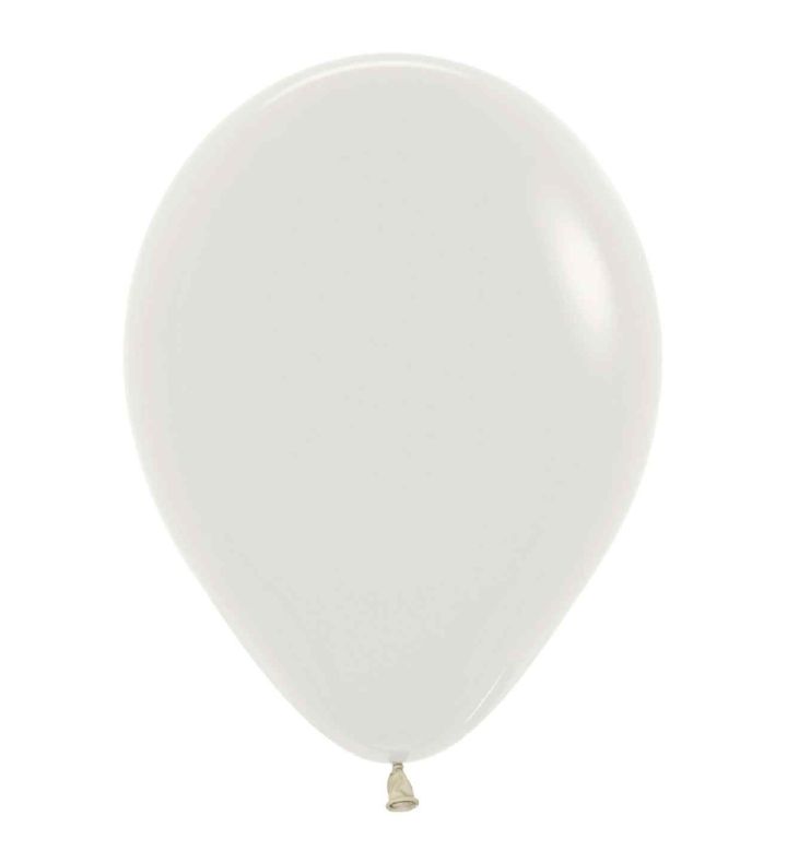 12" Sempertex Pastel Dusk Cream 107 Latex Baloons 50ct