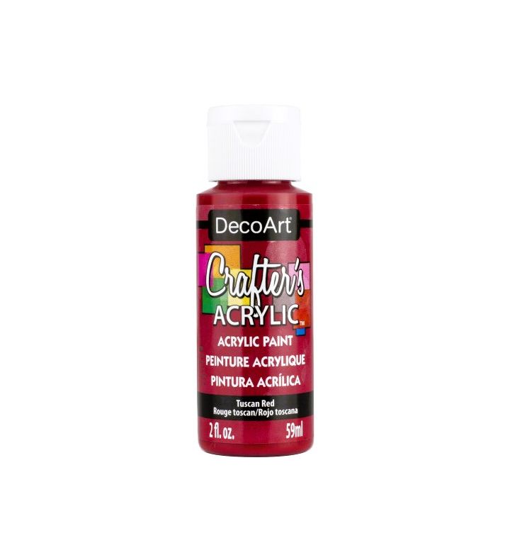 Deco Art Crafters Acrylic Paint Tuscan Red