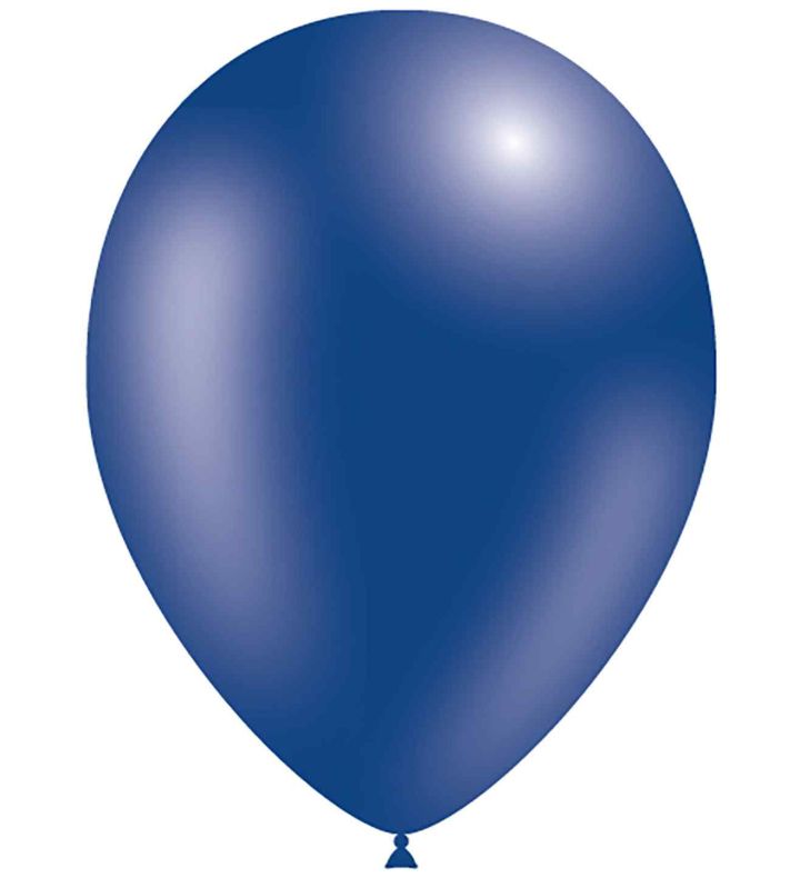 11" Decotex Fashion Royal Blue 18 Latex Balloons 50ct