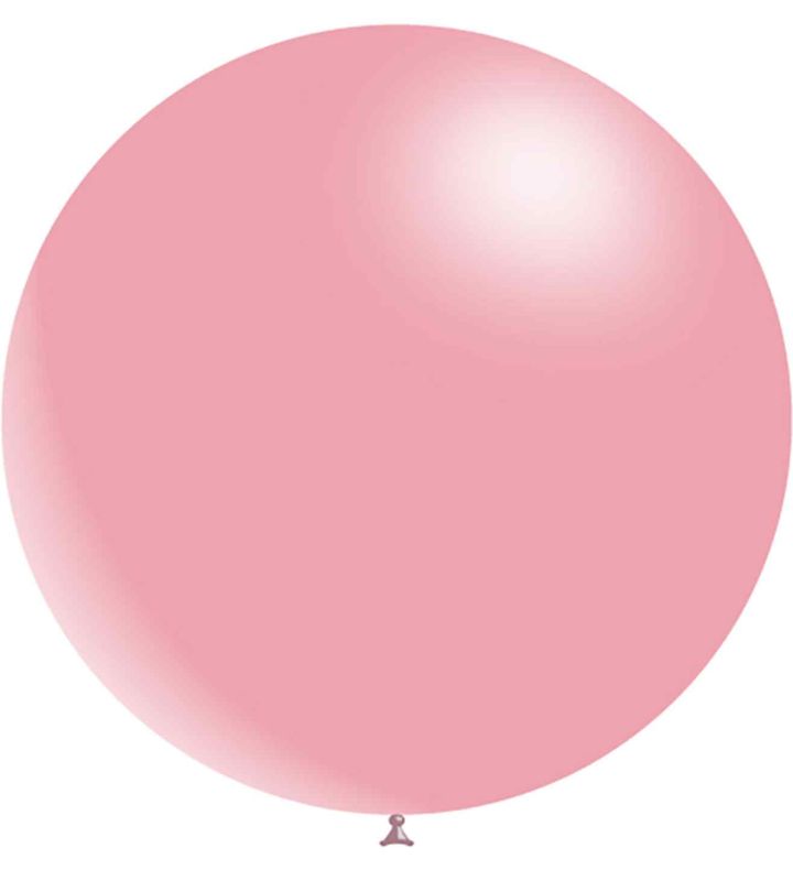 36" Decotex Fashion Solid Light Pink 21 Latex Balloons 2ct