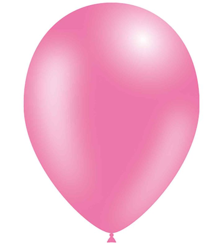 11" Decotex Fashion Solid Bubblegum Pink 33 Latex Balloons 50ct