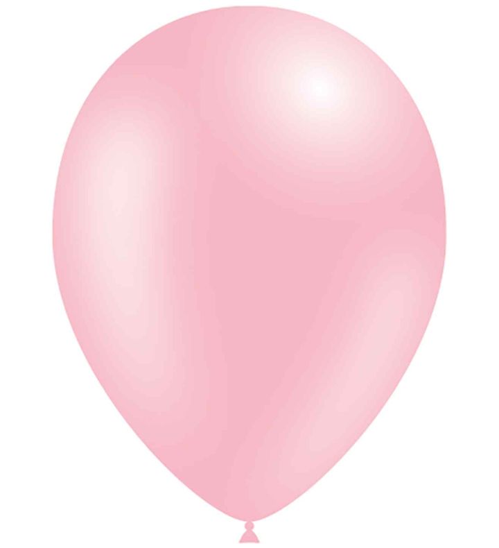 11" Decotex Fashion Solid Light Pink 21 Latex Balloons 50ct