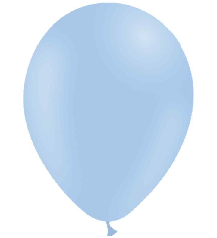 11" Decotex Matte Pastel Blue 106 Latex Balloons 50ct