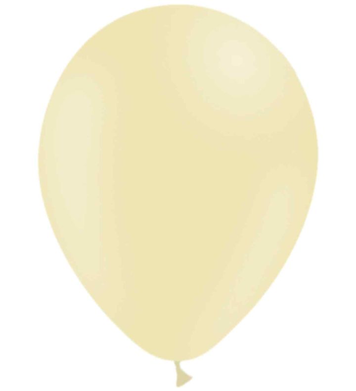 11" Decotex Matte Pastel Yellow 109 Latex Balloons 50ct