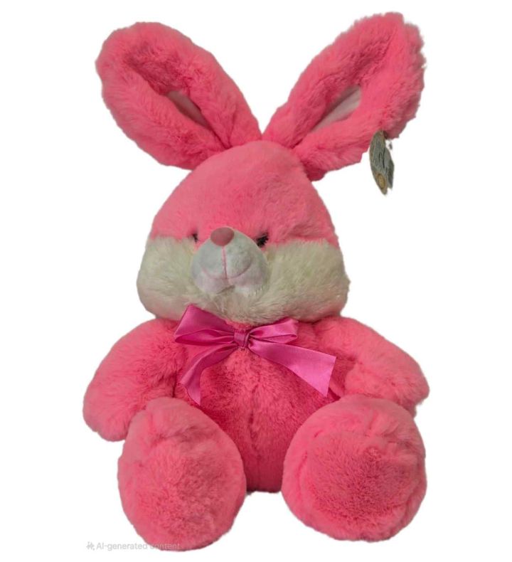 Easter Bunny Soft Toy 30cm - Pink