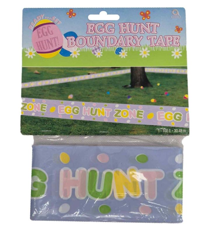 Egg Hunt Boundry Tape 30.4m