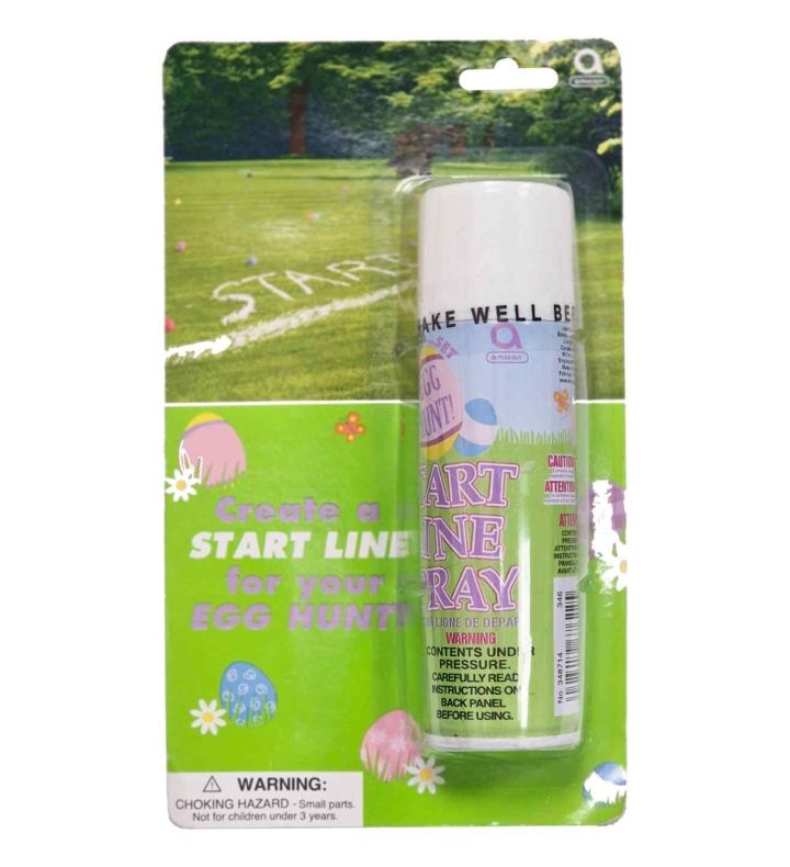 Egg Hunt Start Line Spray