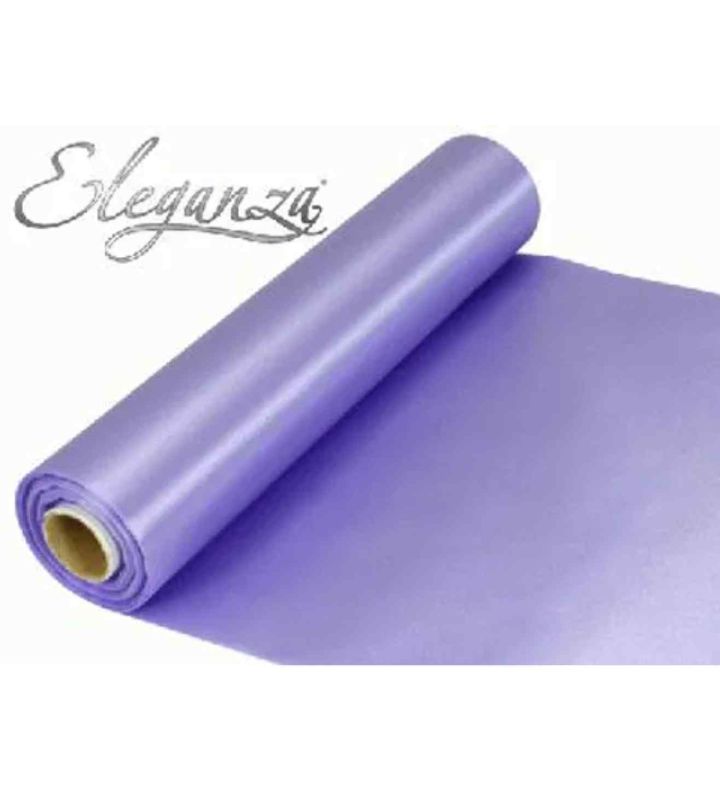 Eleganza Satin Fabric Lavender - 29cm x 20m
