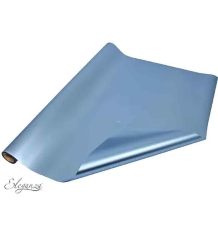 Eleganza Satin Luxe 58cm x 10m Satin Ice Blue Wrap No.98