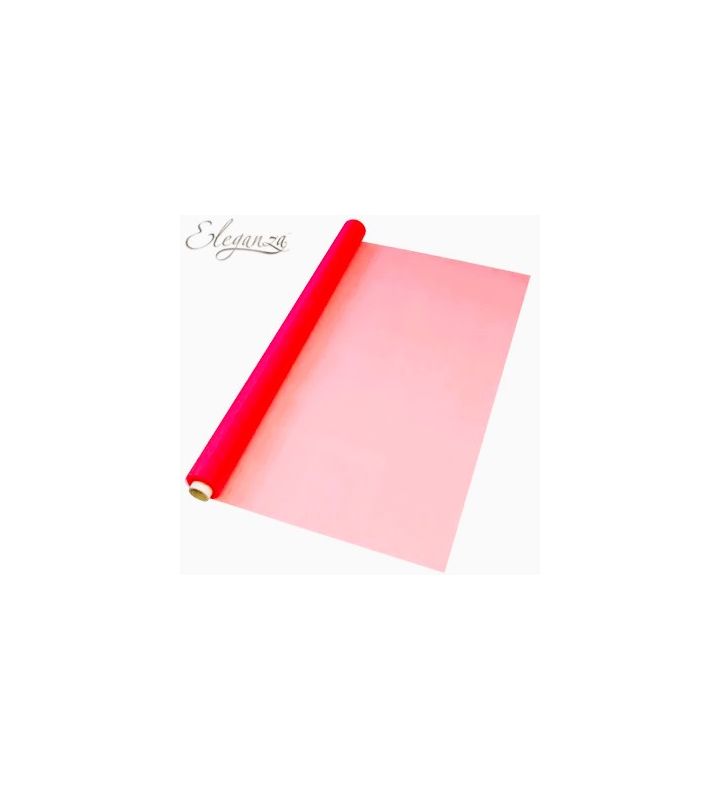 Eleganza Sheer Organza Red No.16 70cm x 10m