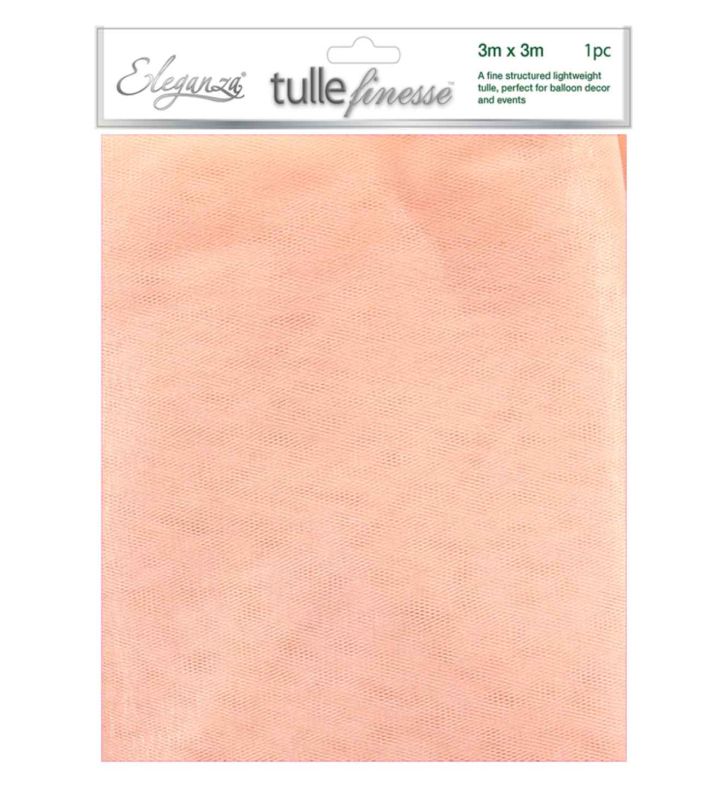 Eleganza Tulle Finesse 3m x 3m Rose Gold 1ct.