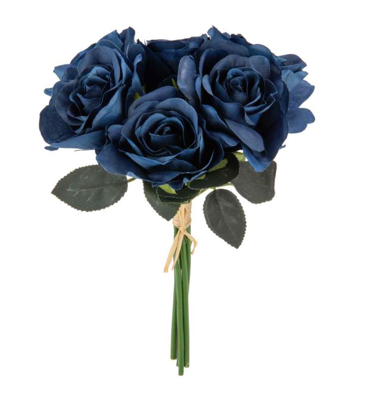 Eugenie Rose Bunch x6 Navy Blue