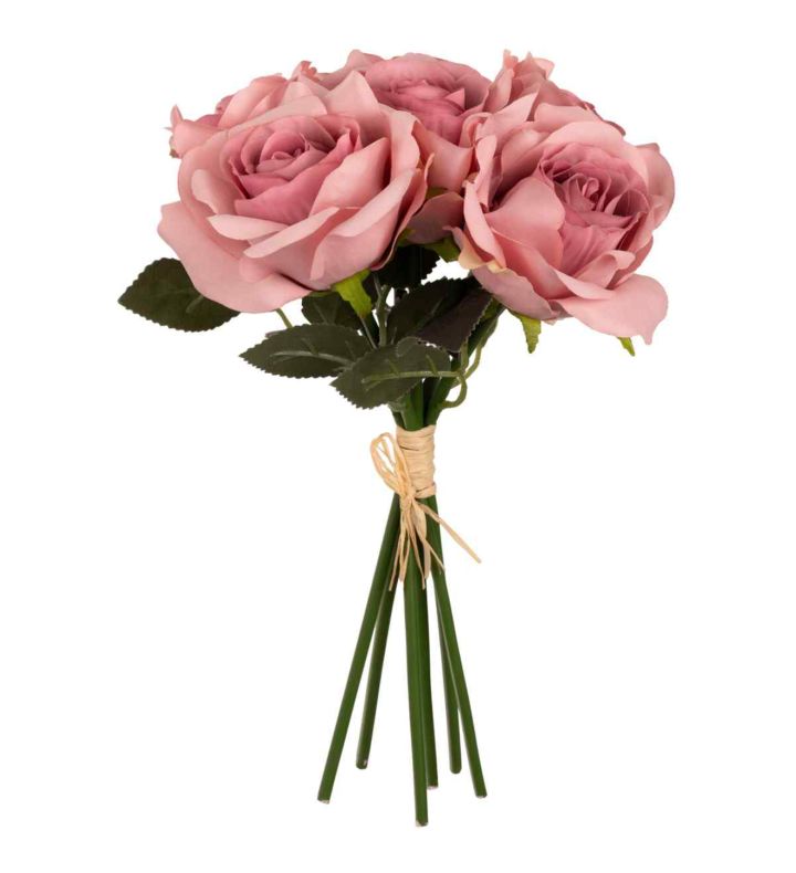 Eugenie Rose Bunch x6 Dusky Pink