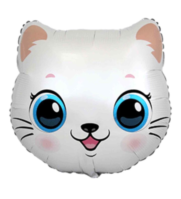 22" Flexmetal Cat Head Foil Balloon