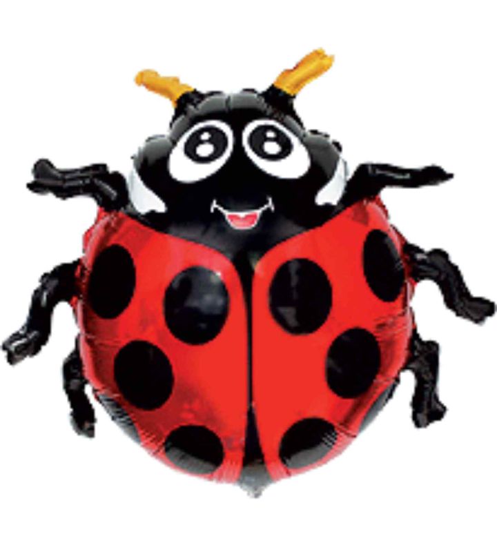 Mini Ladybug Flexmetal Foil Balloon