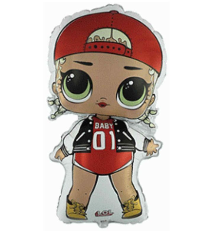 Mini  LOL MC Swag Flexmetal Foil Balloon