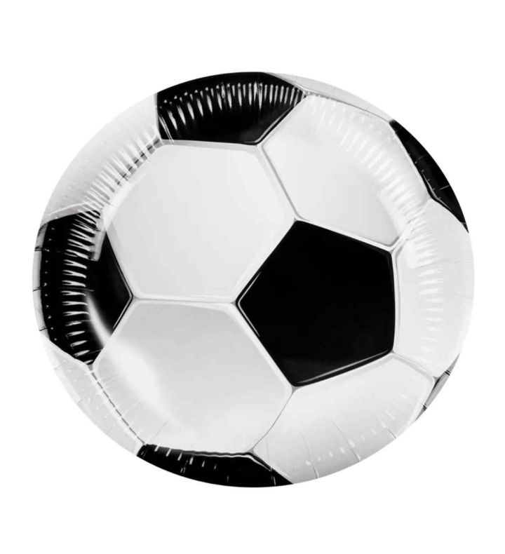 9" Paper Plates Football Design Boland 10ct