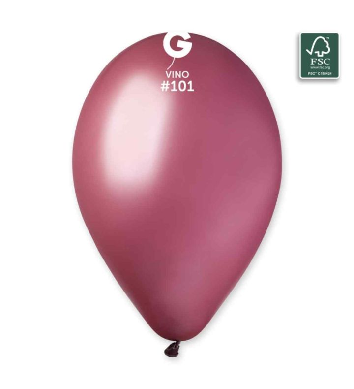 13" Gemar Vino 101 Latex Balloons 50ct