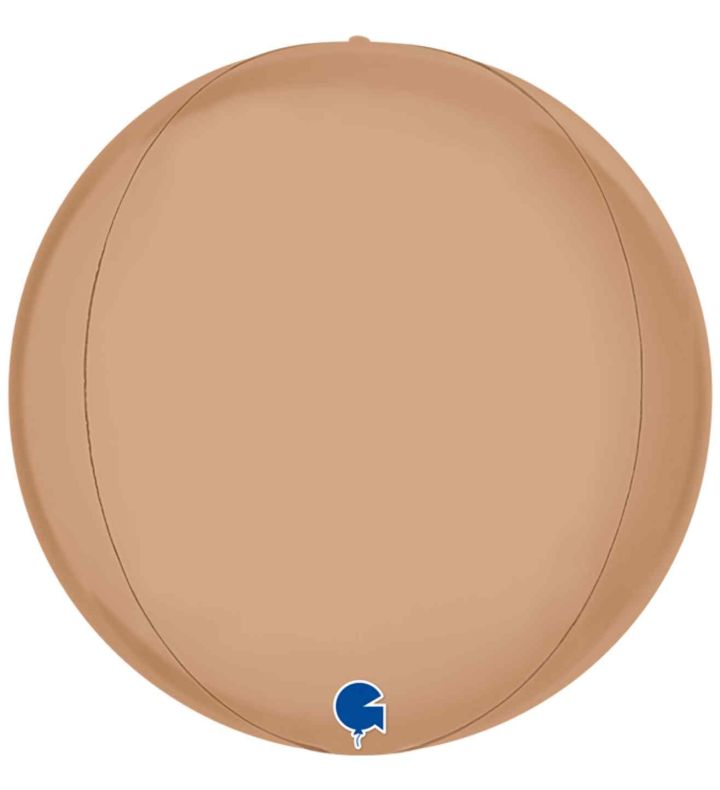 Globe 15" Satin Nude