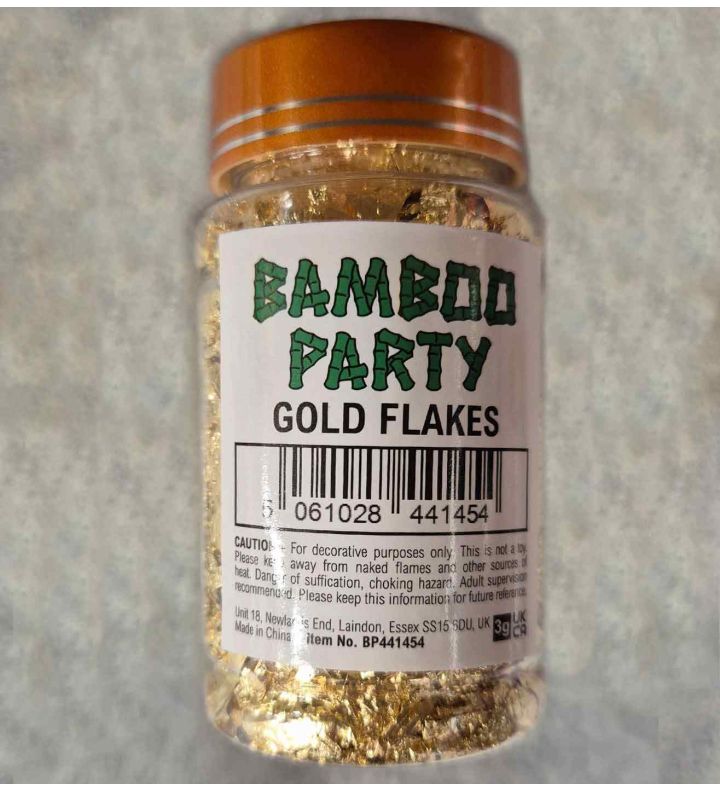 Bamboo Party Gold Flakes 3g