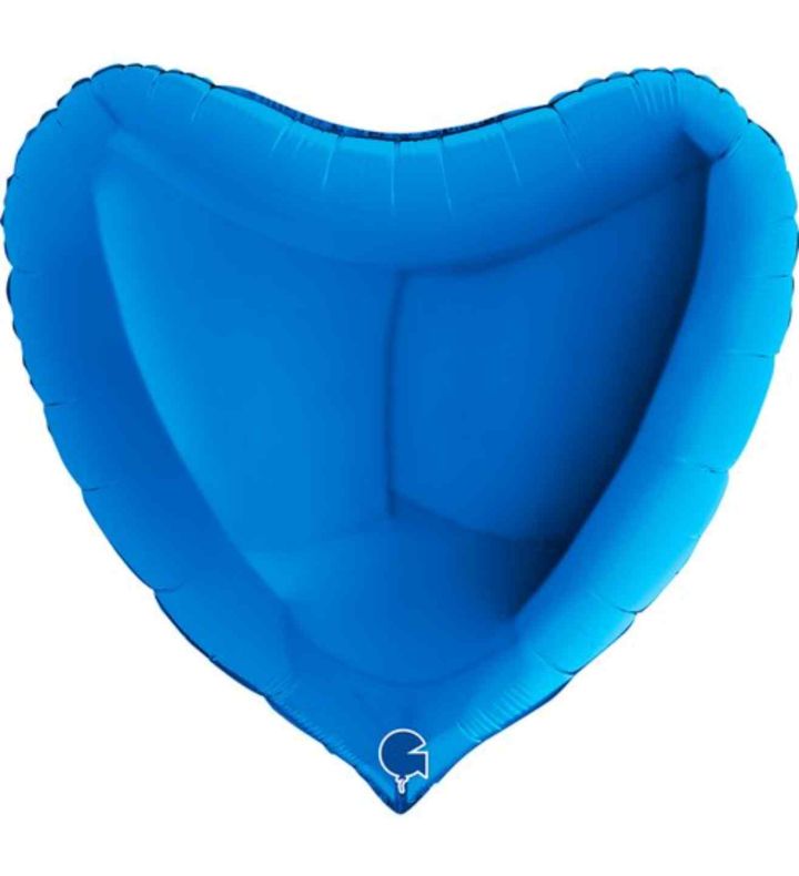 36" Grabo Blue Heart