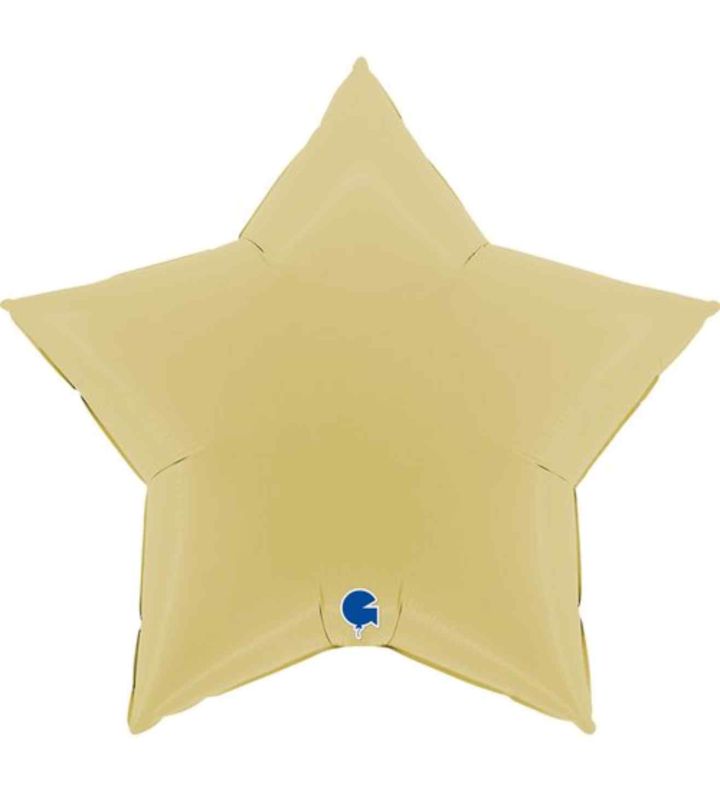 36" Grabo Matte Yellow Star