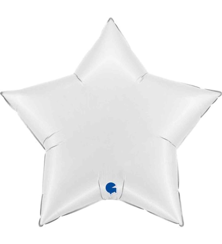 36" Grabo Star Satin White