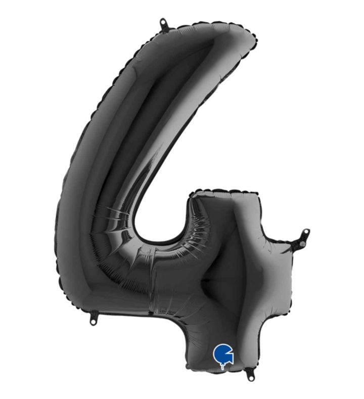 40" Grabo Black Number 4