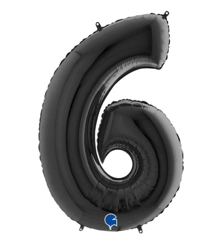 40" Grabo Black Number 6