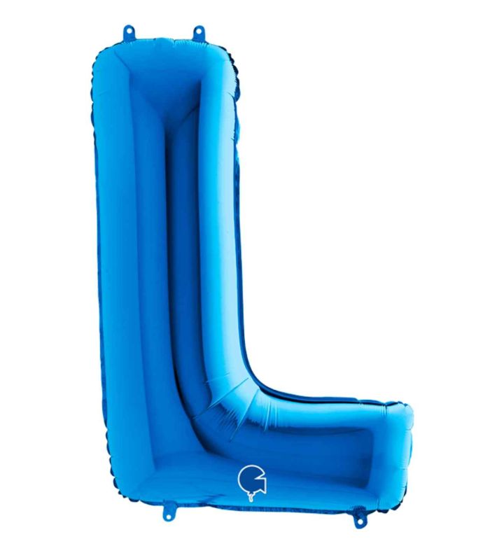40" Grabo Blue Letter L
