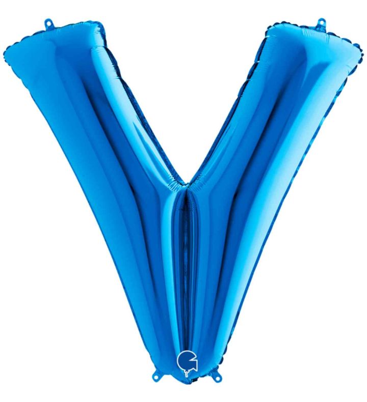40" Grabo Blue Letter V