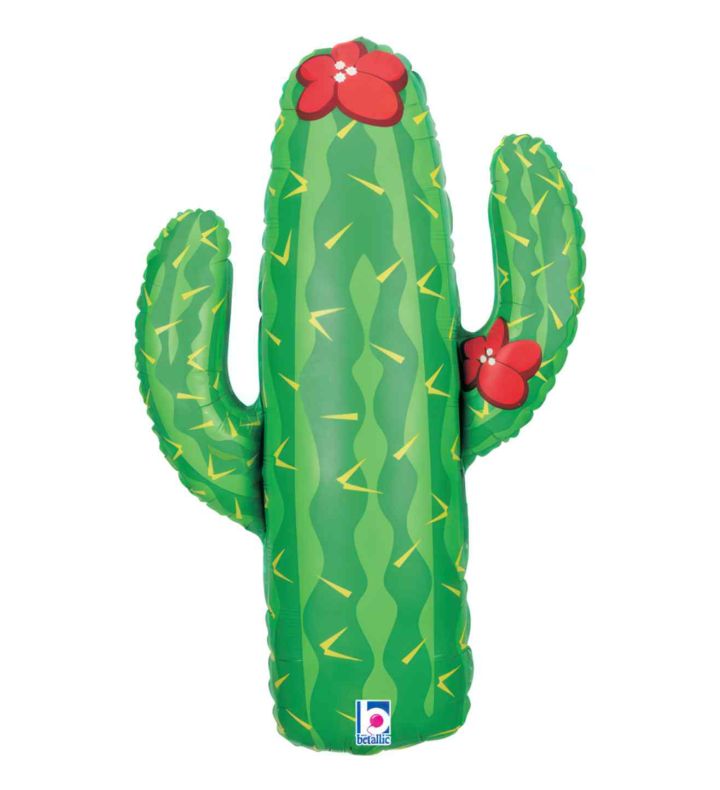 41" Betallic Cactus Foil Balloon