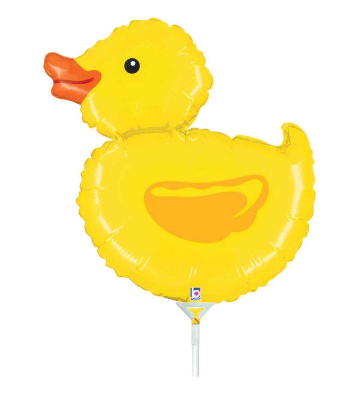 Mini Duck Betallic Foil Balloon