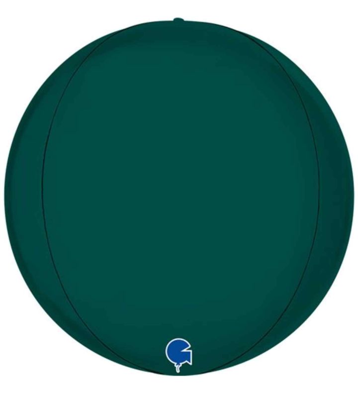 Globe 15" Satin Emerald Green