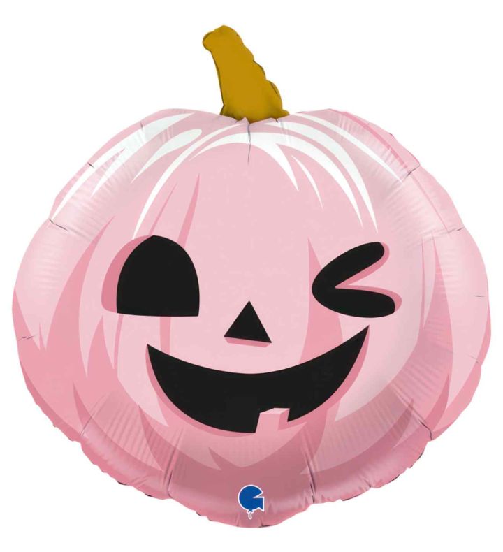 22" Funny Pumpkin Pink