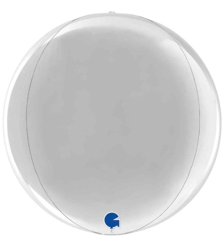 15" Grabo Silver Globe Unpackaged