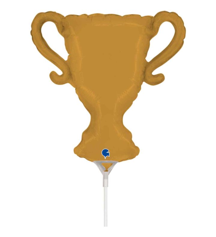 Mini Trophy Cup Gold Foil Balloon