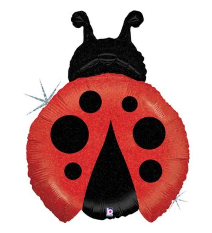 27" Betallic Little Ladybug Foil Balloon