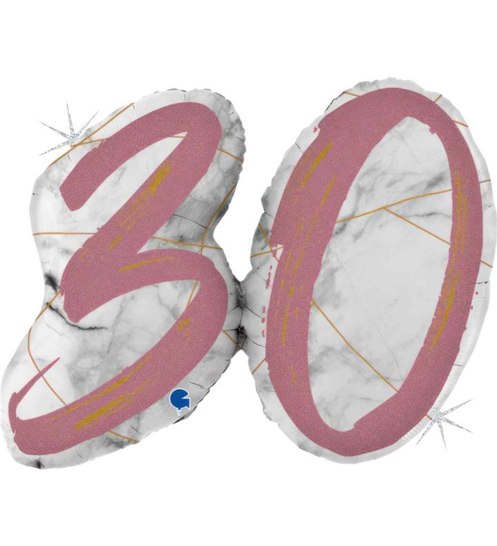 43" Grabo Marble Mate Rose Gold 30 Supershape