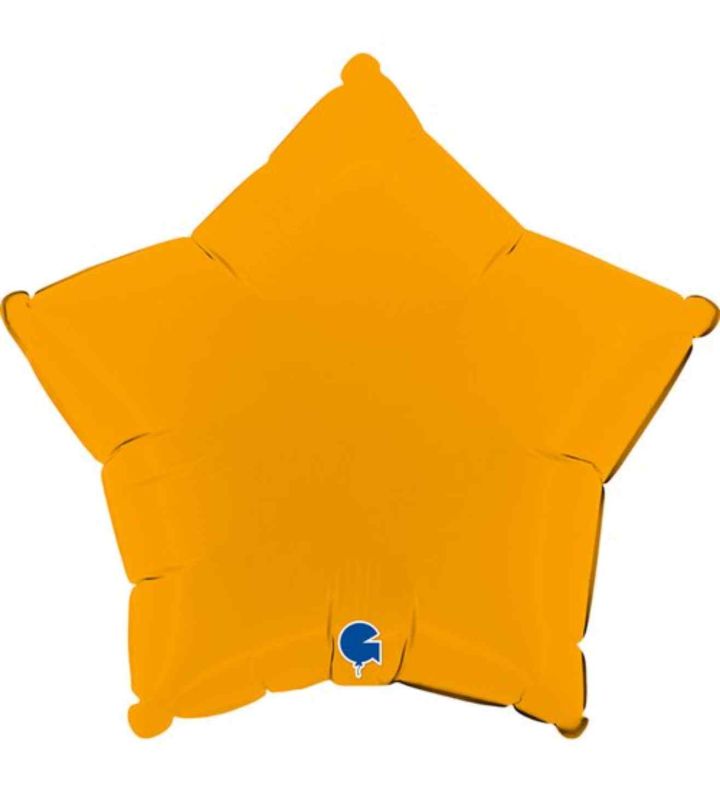 18" Grabo Star Matte Mustard Foil