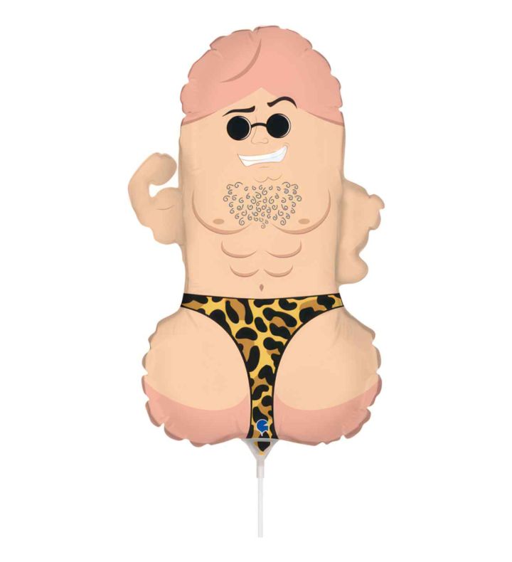 Mini Mr D Grabo Foil Balloon