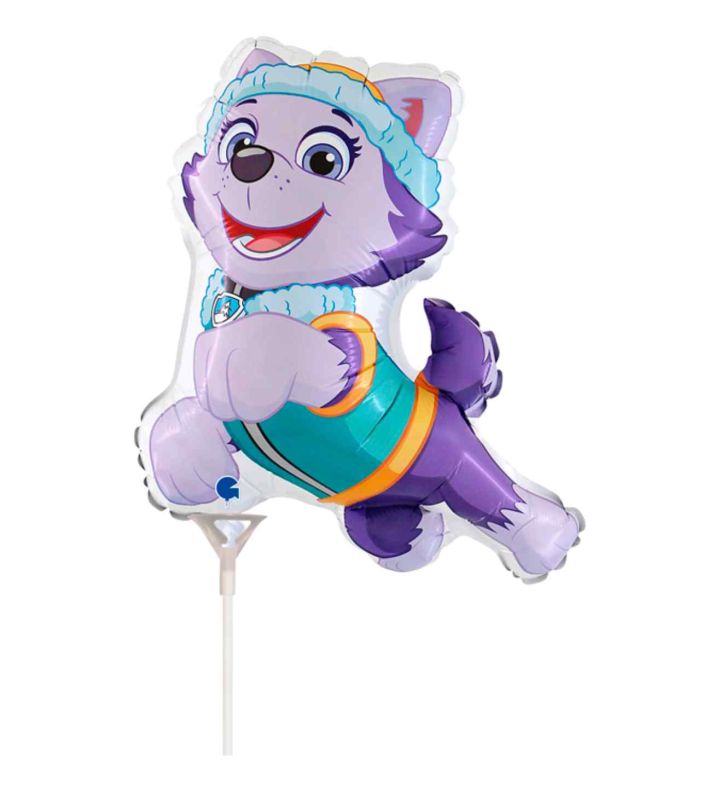 Mini Paw Patrol Everest Grabo Foil Balloon