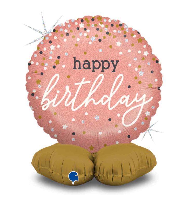 16" Grabo Happy Birthday Sitting Balloon