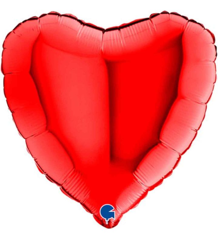 18" Grabo Red Heart
